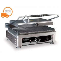 Grill panini/ Tacos rainuré-rainuré 51cm usage intensif 230v