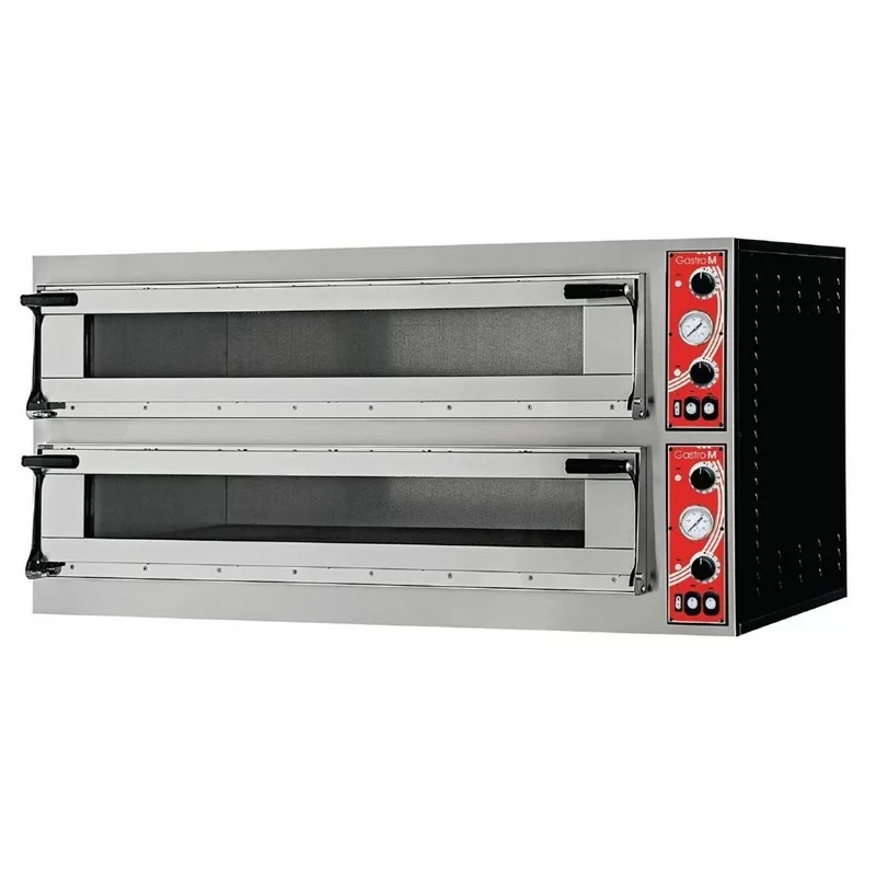 Four à pizza professionnel Milan 2*3 pizzas de 35cm GASTRO M - 400v - modèle GR214