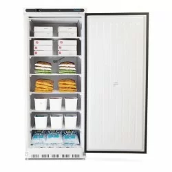 Armoire négative 1 porte blanche 600l -POLAR- CD615 pour cuisine professionnelle