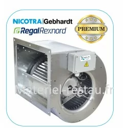 Motoventilateur 6000M3/H DDM12/12 -230V- Nicotra E6G3702 pour hotte de restaurant