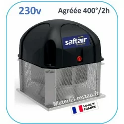 Tourelle d'extraction T3640-230v -4200 m3/h- F400/120 pour hotte de cuisine professionnelle et restaurant